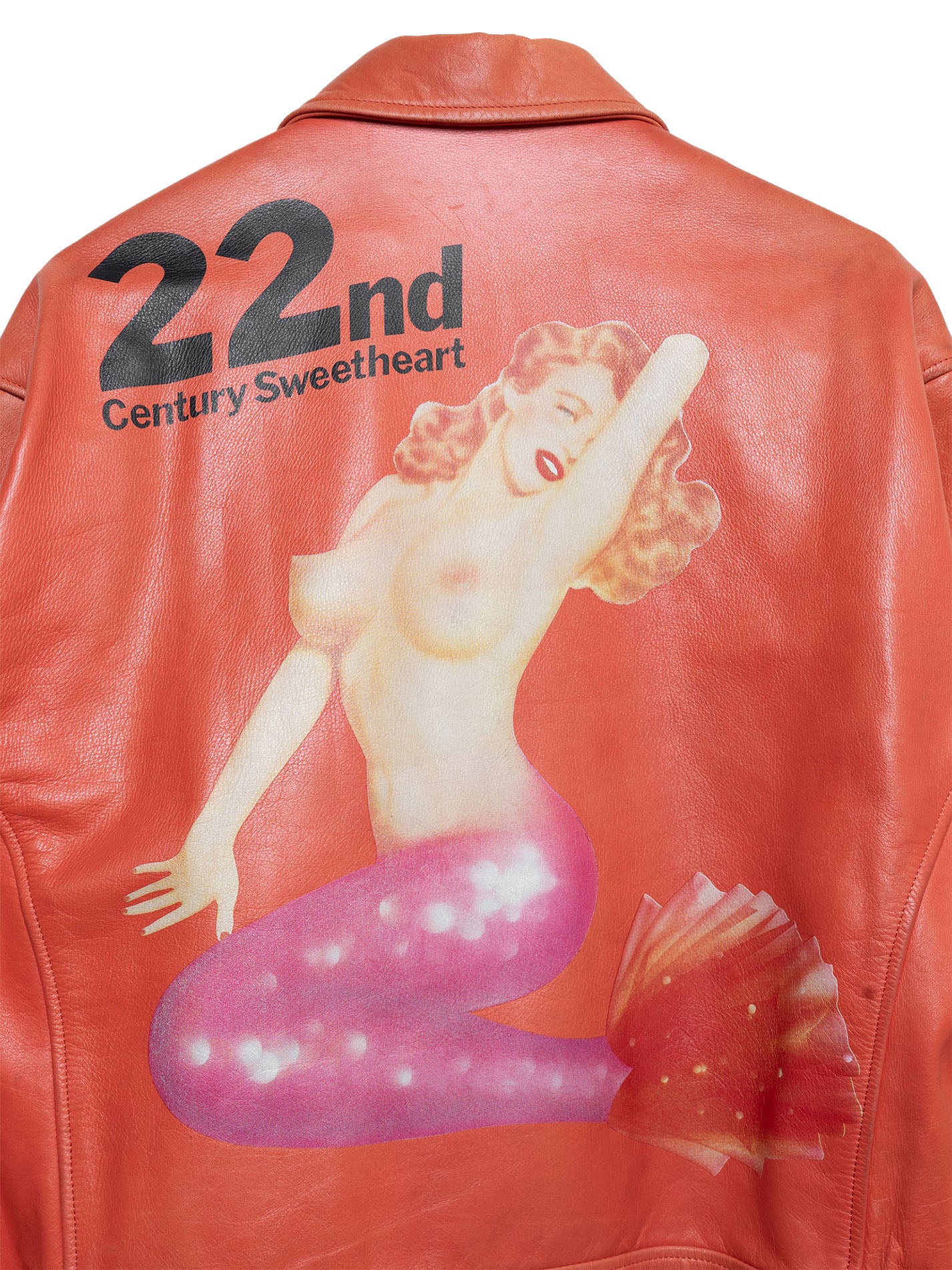 Yohji Yamamoto 22nd Century Sweetheart Leather Jacket - Archived