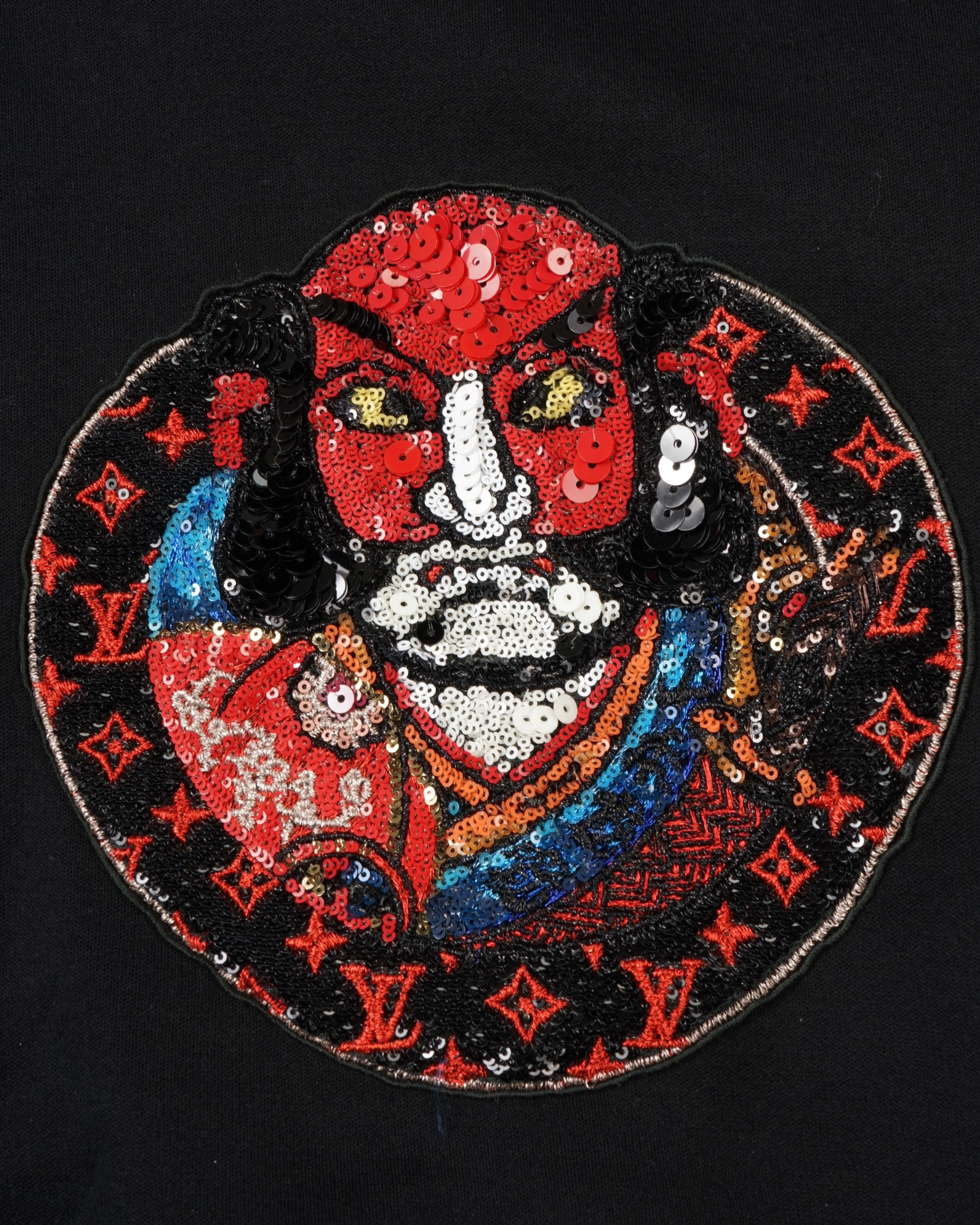 【ジャンボ尾崎】Louis Vuitton グラフィティロゴ パーカー Louis Vuitton Kabuki Hoodie - Archived