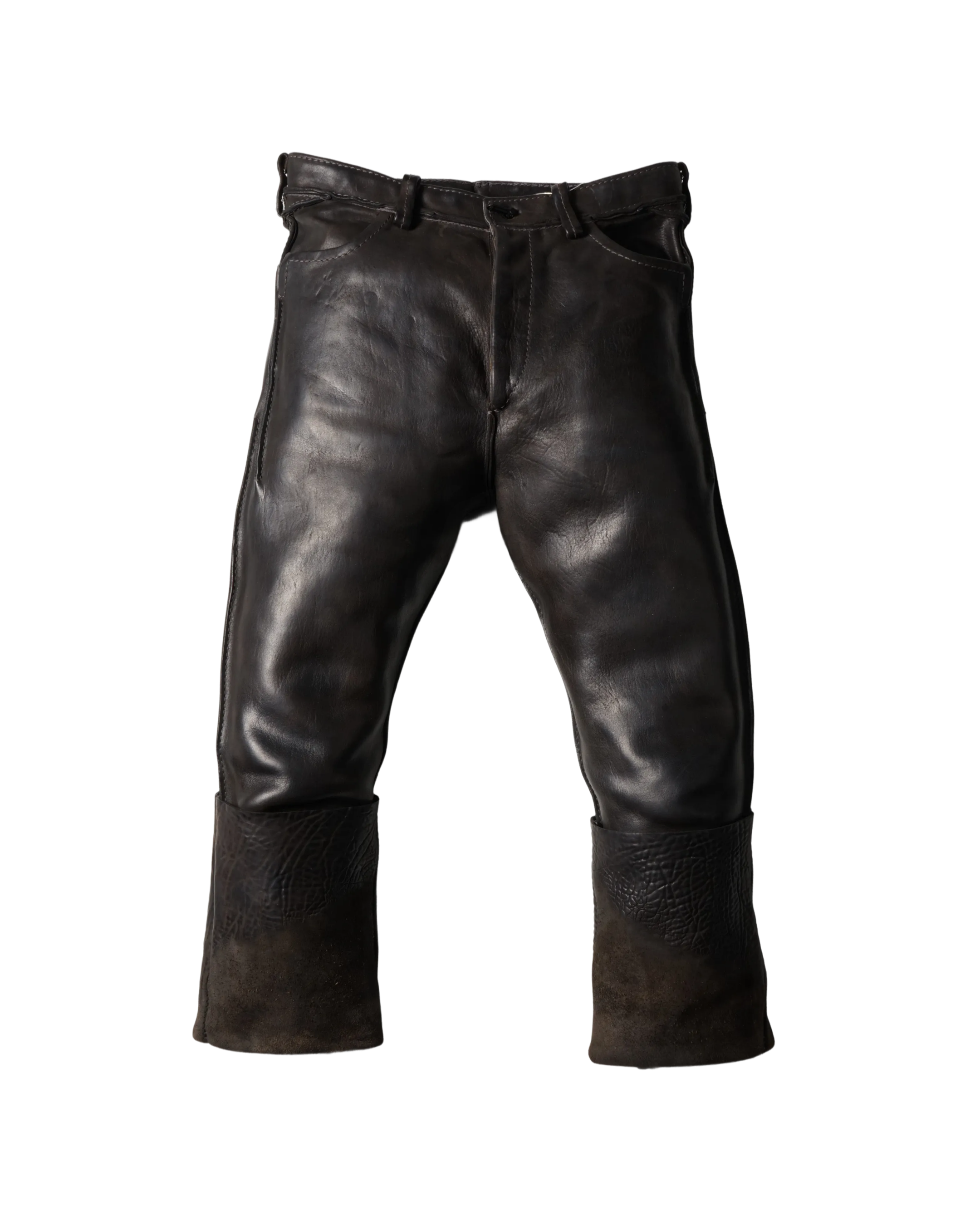 Carol Christian Poell Box Leather Trousers - Archived