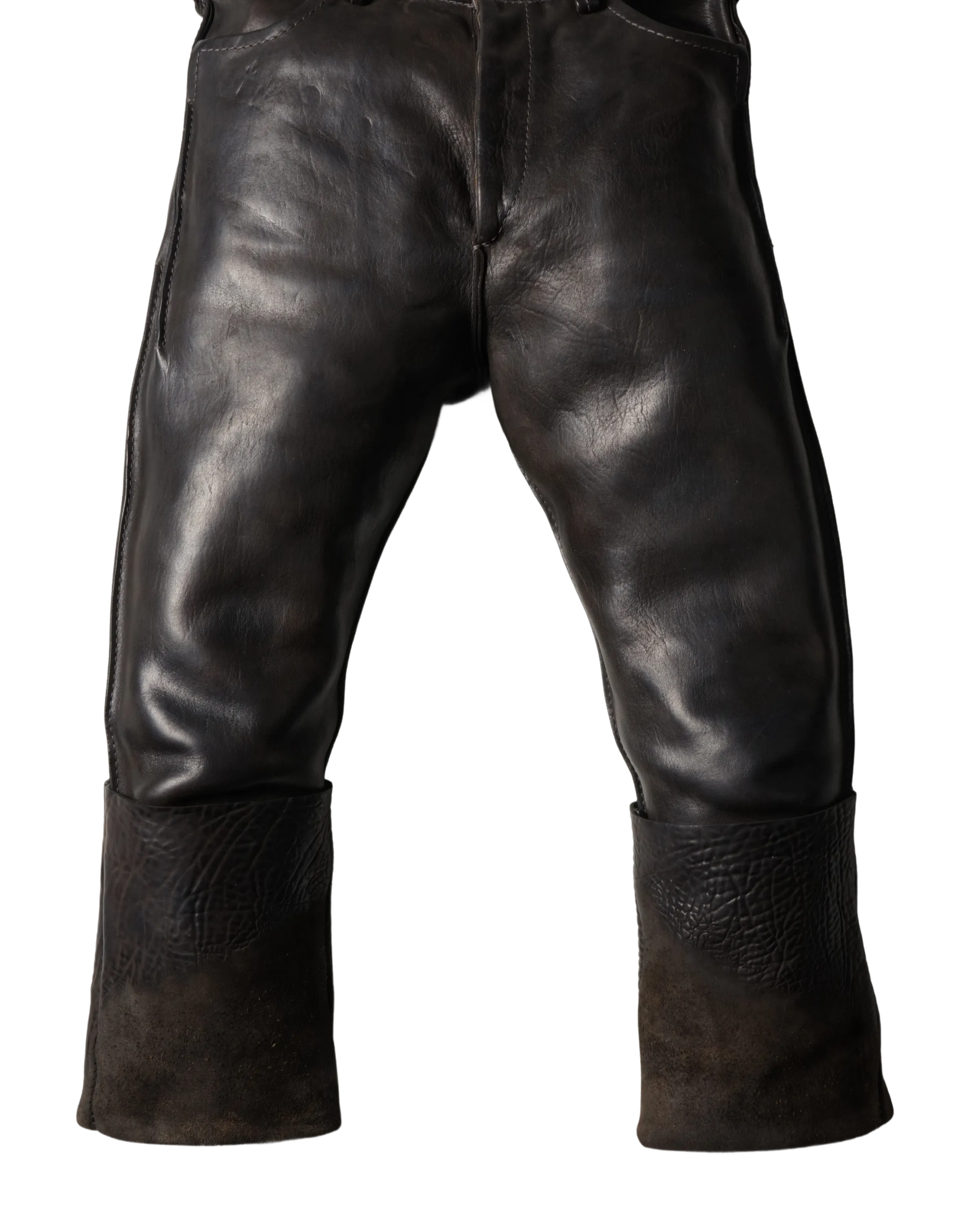 Carol Christian Poell Box Leather Trousers - Archived