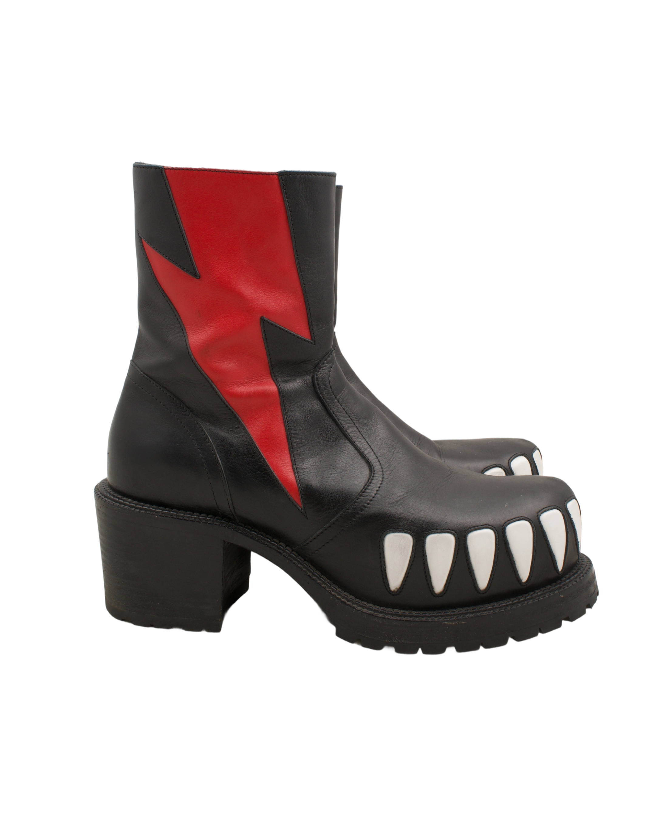 ブーツ WALTER VAN BEIRENDONCK BOOTS 41 Walter Van Beirendonck Hyper Glam Boots - Archived