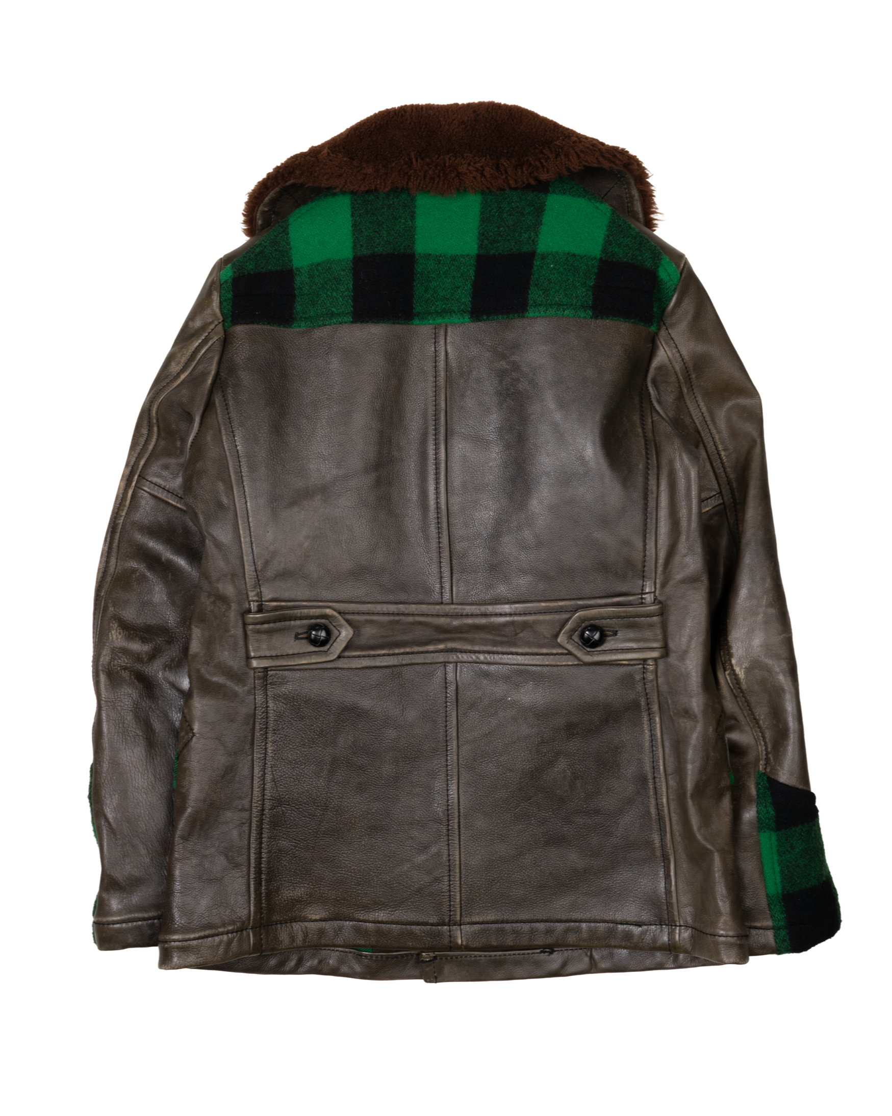 ジャケット・アウター NUMBER (N)INE 08aw cow leather coat Number (N)ine - Archived