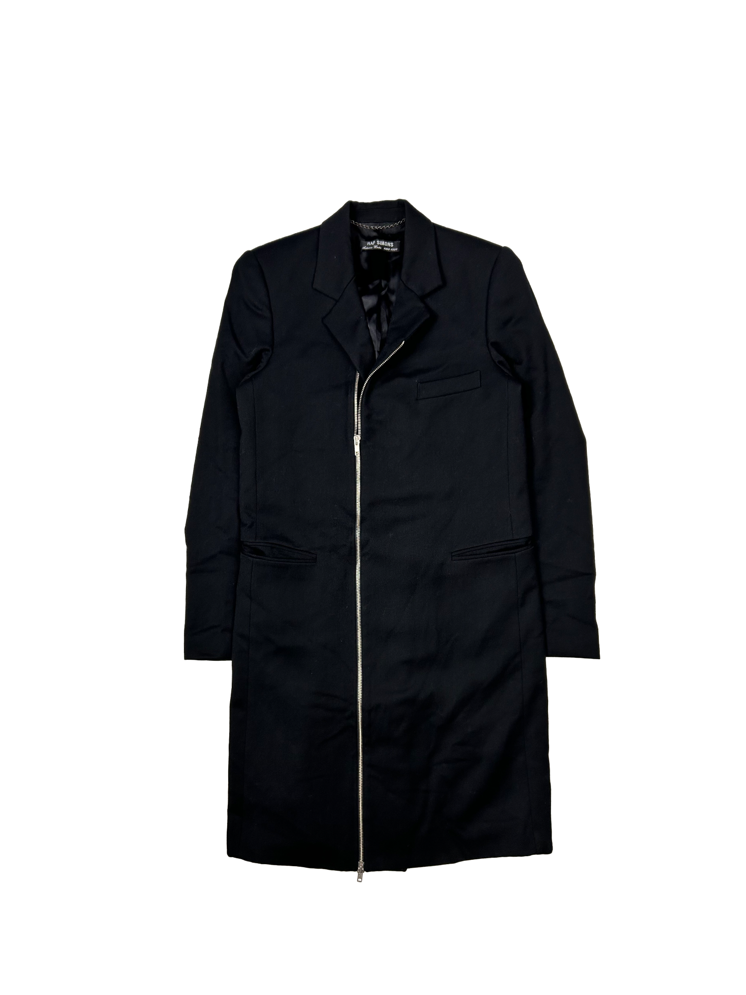 Raf simons long coat sales