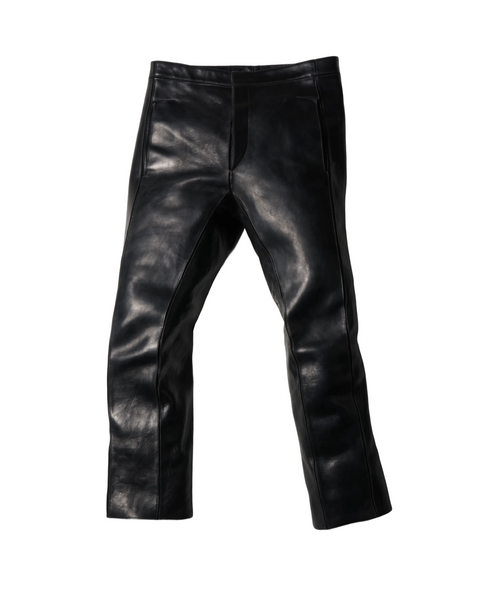 初期CAROL CHRISTIAN POELL 97-98AW Trousers Carol Christian Poell Box Leather Trousers - Archived