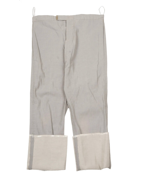 Carol Christian Poell Xposed Stirred Chain Seam Ankle Trousers