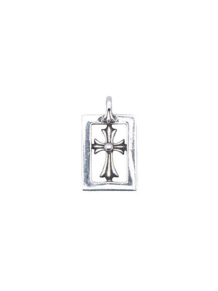 Chrome Hearts Baby Fat Cross Frame Pendant - Archived