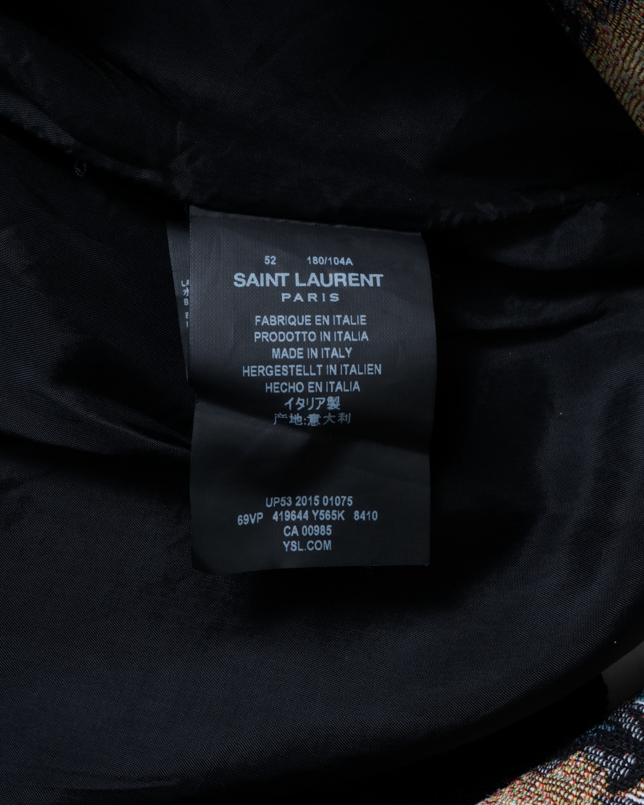 Saint Laurent SS16 Moon Landing Jacket - Archived Saint Laurent SS16 Moon Landing Jacket - Archived