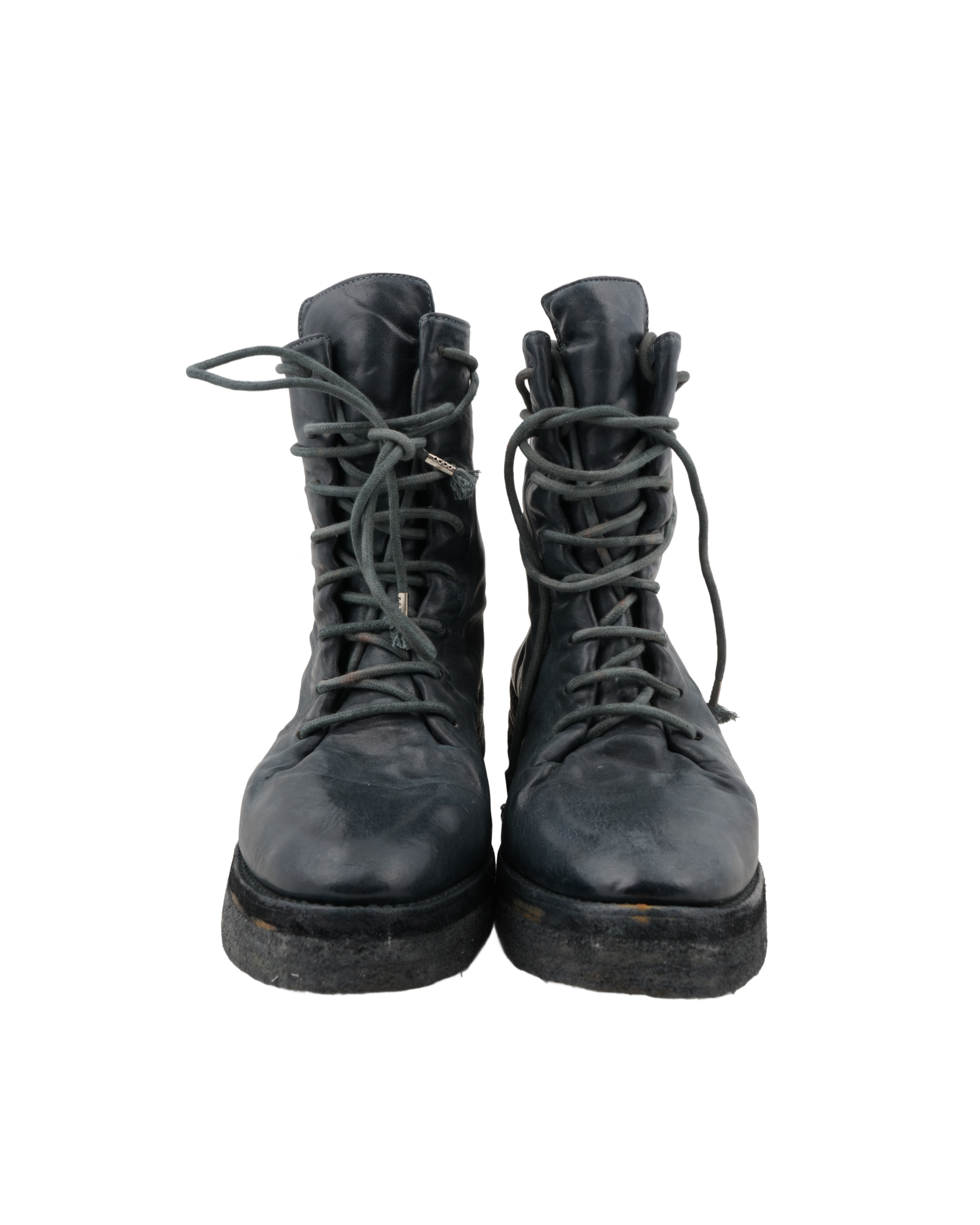 Paper Combat Boot Pattern Carol Christian Poell Paper Dart Combat Boots - Archived