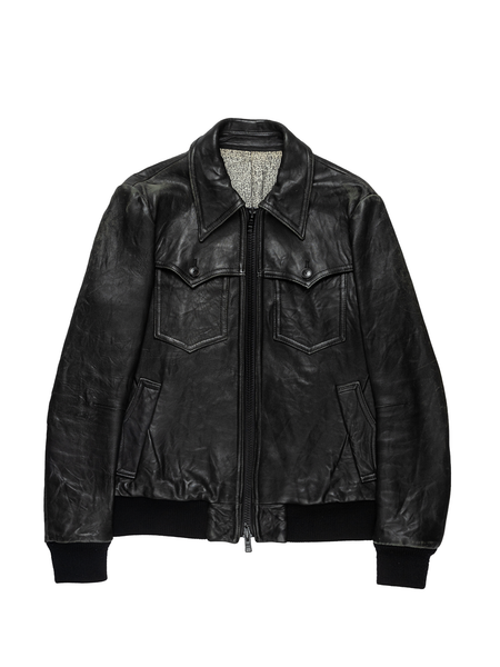 く*に様 archive attachment leather jacket n a.n.a. A New Approach Genuine Leather Jacket Women's Size X